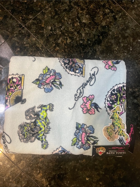Ed Hardy Other - Ed Hardy Bath Towel